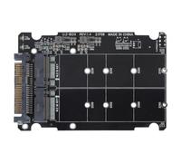 Illkjasfc Plugs And Play NVME M To U2Adapterfor 2.5Inch Drives Supports Various Solid Disk Size Reduce Interferences Converters