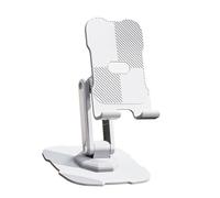 Illkjasfc Portable Bracket Cradle 360 Degree Rotating Cellphone Tablet Holder Desktop Dock Angles Height Adjustable Adjustable Foldable Phone Holder