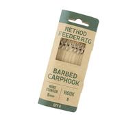 Illkjasfc Pre Tied Fishing Rigs for Both Beginner and Professional Tackle Accessories Methods Feeder Rigs with Barbed Hook Line