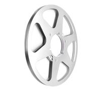 Illkjasfc Professional Aluminum Reel 6 Hole Design For 1/4Inch 10.5 Open Tape Disk Accessory Vintaged Metal Tape Reel