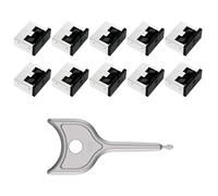 Illkjasfc Removable USB Protector Metal Computer Port Anti-Hacking Wide Compatibility Data Security USB Cover