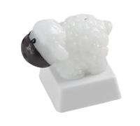 Illkjasfc Resin Keycap Little Lamb Shape For Mechanical Keyboards Keycaps With Backlights Compatibility Unique Keycap Design