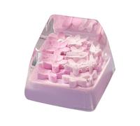 Illkjasfc Smooth Floral Decorated Keycaps Crafted From Long Enduring Resin Seamlessly Fit Most Gaming Setups Offering Tradition Floral Plan Keycaps