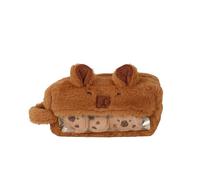 Illkjasfc Soft Plush Pen Holder Stationeries Bag Large Capacity Pencil Pouches for Student Teacher Artist Organizing Writing Tool Large Capacity Stationeries Bag