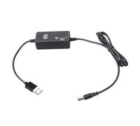 Illkjasfc USB To 5.5x2.1mm 50 Speed Controller Adjustable Fan Controller With Temperature Display For Blower Motor Cooling Fan USB Motor Speed Regulator With LED Temperature Screen