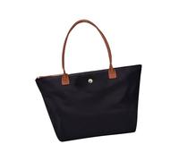 Illkjasfc Women Shopping Bag Fashion Handbag All-matching Shoulder Bag Foldable Dumplings Large Capacity Top Handle Women Shoulder Shopping Foldable Dumplings Top Handle Handbag