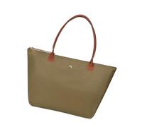 Illkjasfc Women Shopping Bag Fashion Handbag All-matching Shoulder Bag Foldable Dumplings Large Capacity Top Handle Women Shoulder Shopping Foldable Dumplings Top Handle Handbag