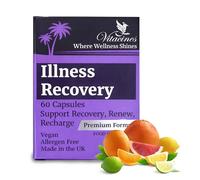 Illness Recovery Capsules | Zinc Supplements with Magnesium, Vitamin C, B6 & Citrus Bioflavonoids | Immune Defence Booster | Vegan Halal Kosher | Made in UK | 60 Capsules