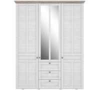 Illopa White 3 Door Combi Wardrobe