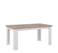 Illopa Furniture To Go Illoppa Dining Table Extended In Oak Nelson/Snowy Oak, Brown