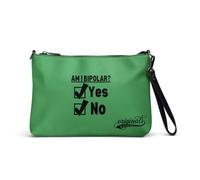 ILLTOCHILL Bipolar Disorder Awareness Crossbody Bag Gift for Bipolar Community