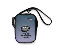 ILLTOCHILL C-PTSD Utility Crossbody Bag Trauma Survivor Awareness Gift