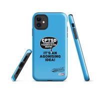 ILLTOCHILL PTSD Awareness Tough Case For iPhone® Gift for Trauma Survivor Community Clear