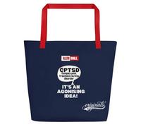 ILLTOCHILL TEPT-C Pride Cloth Bag | C-PTSD Awareness Gift Trauma Complex, Net, Talla única
