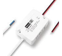 illuburg LED Driver 12V 20W Waterproof IP67 Flickerfree Compact 65x48x28mm for LED Strip Light Power Supply Transformer