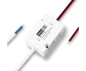 illuburg LED Driver 24V 12W Waterproof IP67 Compact 57x40x26mm Flickerfree for LED Strip Light LED Power Supply Transformer
