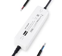 illuburg LED Driver 24V 150W Waterproof IP67 Flickerfree for LED Strip Light Power Supply Transformer