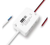 illuburg LED Driver 24V 20W Waterproof IP67 Compact 65x48x28mm Flickerfree for LED Strip Light LED Power Supply Transformer