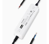 illuburg LED Driver 24V 60W Waterproof IP67 Flickerfree for LED Strip Light Power Supply Transformer