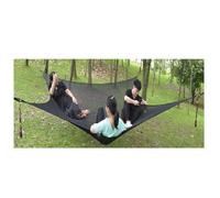 illuevagrun Aerial Camping Hammock Hammock Quad Triangle Air Tent for Outdoor Adventures Multi-Person Portable Outdoor 2-4 People Tree Air Tent Travel Square 3 x 3 x 3 x 3 m