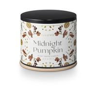 ILLUME Noble Holiday Collection Midnight Pumpkin Vanity Tin Candle, 11.8 oz
