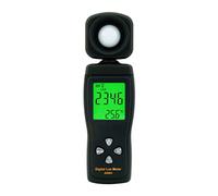 Illuminance Meter, Light Meter, Digital, Handheld Ambient Temperature Measuring Instrument, Ambient Light Sensor, Solar Power Detector, Brightness Measurement