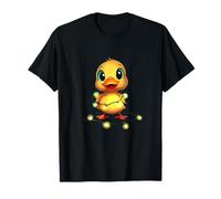 Illuminate Your Day with The Fairy Lights Duck T-Shirt