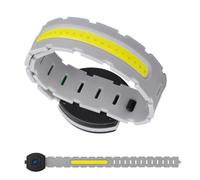 Illuminated Arm Band for Night Running - 3 Modes Waterproof Light, LED Sports Bracelet with 1000 mAh Battery and USB - for Cycling, Walking, Horse Riding, Jogging Activities