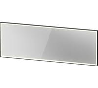 Illuminated Bathroom Mirror Duravit L-Cube anti-fog 2000x700mm Graphite Matt LC7387049490100