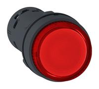Illuminated button, LED, with sam. powr.-1NO Harmony XB7NW34M1