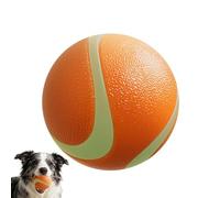 Illuminated Canine Orb - Tough Texture Retrieval Ball, Sound Making Exercise Prop, Motion Activated Fitness Accessory | Active Enrichment Tool for Training Boredom Relief Daily Park Use Gift