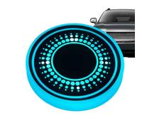 Illuminated Car Cup Coasters, LED Car Cup Holder Insert - USB Charging Coaster for Anti-Slip, Vehicle Interior Decoration, Bright Atmosphere, Bike Holder