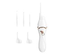 Illuminated Ear Hygiene Device Portable Electric Earwax Removal Tool Detachable Attachments for Different Ages Rechargeable Earwax Remover with Light