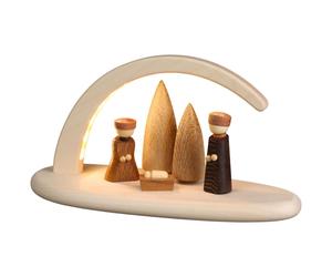 Illuminated LED Nativity Scene Arch HxLxW 13x24x10cm NEW Light Arch