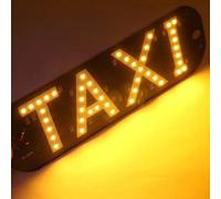 Illuminated LED Sign with USB Plug for Car Windshield Taxi Indicator Cabin Indicator Light Sticker for Vehicle Interior (E, One Size)