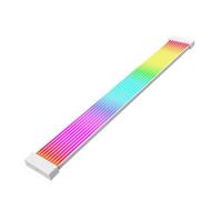 Illuminated PC Cord - Sleeved Computer Cable, ARGB Strip for Neon Effects, 24p 3x8 Pin Atx Line with Diffused Glow, Motherboard Accessories, LED Link for Tech Rig and Custom System