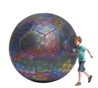 Illuminated Soccer Ball, Illuminated Soccer Ball, Reflective Exercise for Luminous Night Activities, Exercise Equipment, Fantastic Sports Products Toy for Students