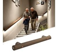 Illuminated Stair Grab Bar for ElderlyWall Mounted Railing with Mot Sensor 275.6in for Safe & Support in Indoor Spaces