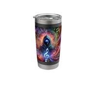 Illuminated Sun Clef Stainless Steel Insulated Tumbler
