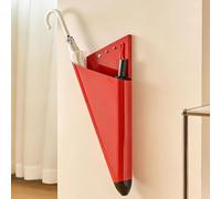 Illuminated Umbrella Holder,Wall-mounted Entryway Metal Umbrella Stand,3-Color Touch Dimming, Separable Bottom Cover,for Doorway Entryway