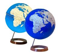Illuminated World Globe 2-in-1 Light Up - Sapphire 33cm