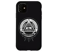 Illuminati All Seeing Eye Conspiracy Illusion Pyramid Case for iPhone 11