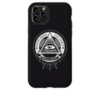 Illuminati All Seeing Eye Conspiracy Illusion Pyramid Case for iPhone 11 Pro