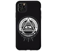 Illuminati All Seeing Eye Conspiracy Illusion Pyramid Case for iPhone 11 Pro Max
