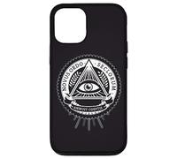 Illuminati All Seeing Eye Conspiracy Illusion Pyramid Case for iPhone 12/12 Pro