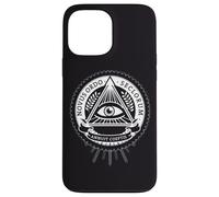 Illuminati All Seeing Eye Conspiracy Illusion Pyramid Case for iPhone 13 Pro Max