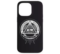 Illuminati All Seeing Eye Conspiracy Illusion Pyramid Case for iPhone 14 Pro Max