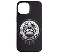 Illuminati All Seeing Eye Conspiracy Illusion Pyramid Case for iPhone 15