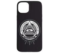 Illuminati All Seeing Eye Conspiracy Illusion Pyramid Case for iPhone 15 Plus