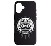 Illuminati All Seeing Eye Conspiracy Illusion Pyramid Case for iPhone 16
